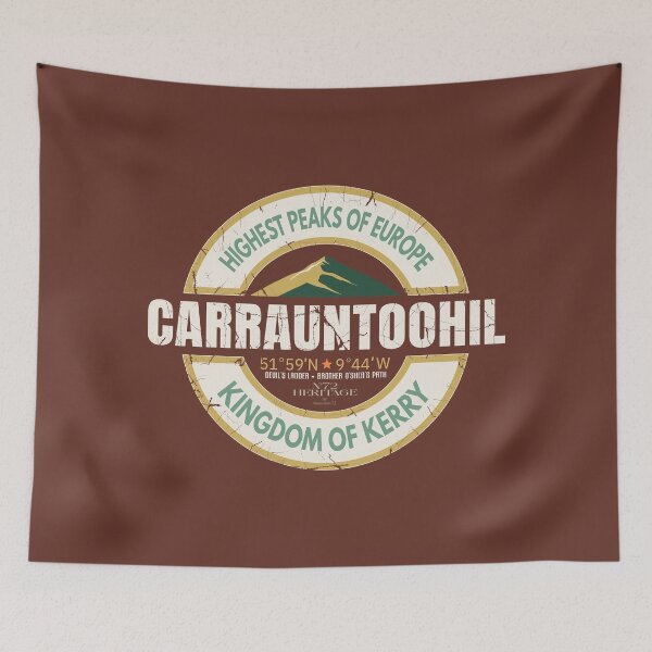 Item preview,  Carrauntoohil Ireland Mountain Badge | European Heritage Series-DBG designed and sold by N72 Heritage.