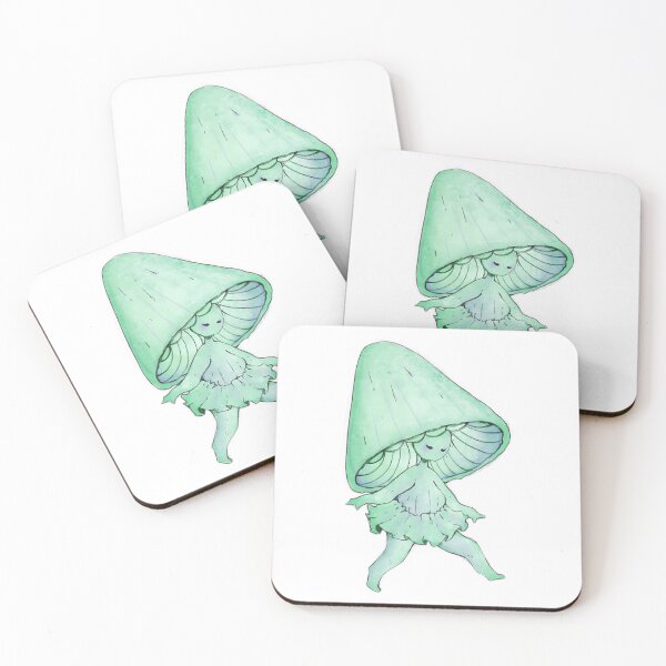 Item preview, Bioluminescent Mushrooms designed and sold by wyli-eblow.