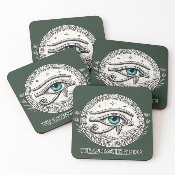 Item preview, The Ancestor's Vision | Eye of Horus | African spirituality designed and sold by 'VARI'.