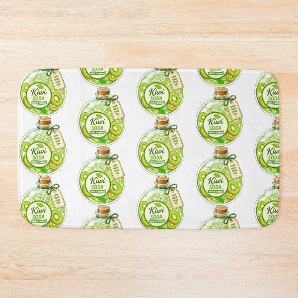 Item preview, Cute Kiwi Soda Clipart PNG designed and sold by KJackArtwork.