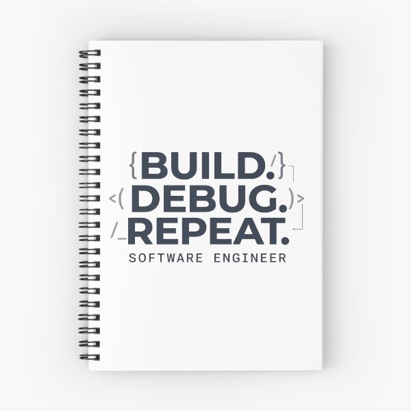 Item preview, Build Debug Repeat | Software Engineer designed and sold by Amr Darwish Graphic designer.