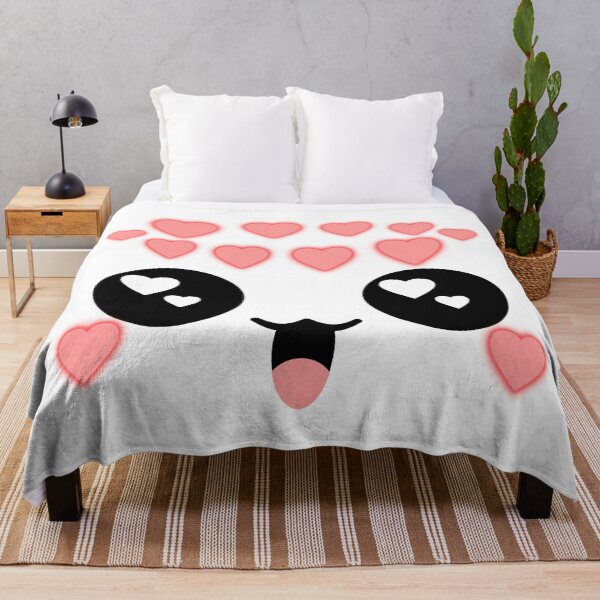 Item preview, Cute kawaii blushing happy in love face designed and sold by BlushyPrint.