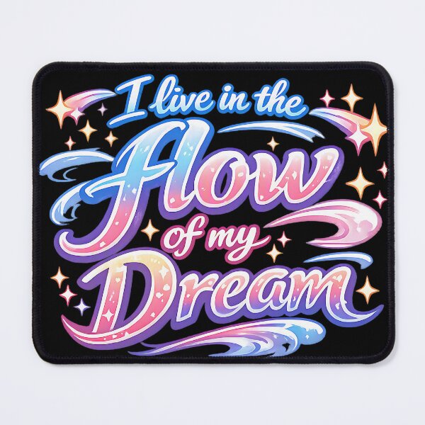 Item preview, I live in the flow of my dream. (Anime Ver.) designed and sold by MaxDreamsArt.