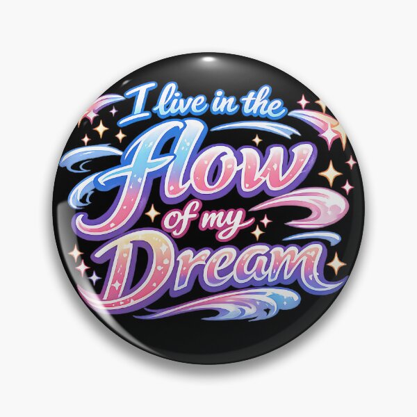 Item preview, I live in the flow of my dream. (Anime Ver.) designed and sold by MaxDreamsArt.