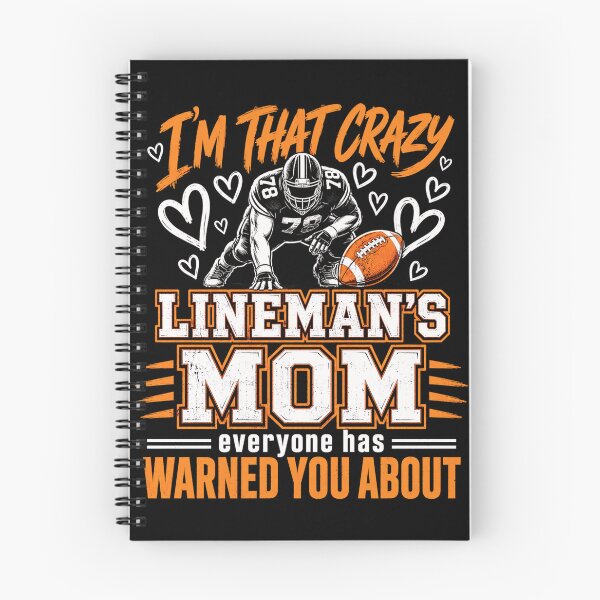 Item preview, football mom warning you about this bold game day art designed and sold by ROUX-ART.