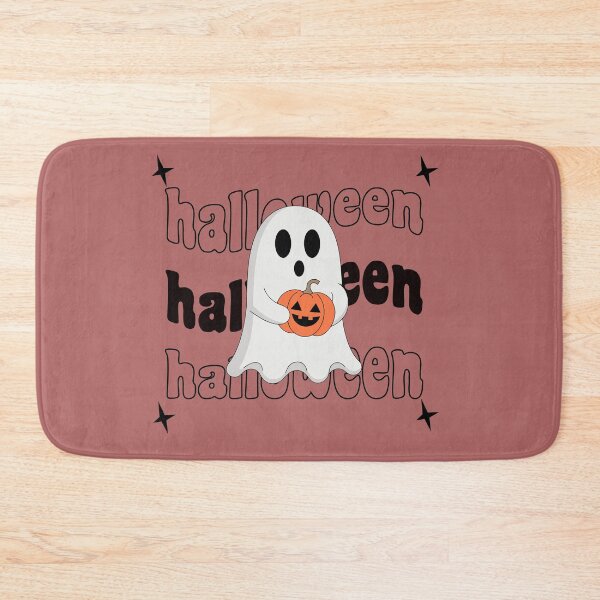 Item preview, Cute Ghost Holding Pumpkin Halloween Spooky Design designed and sold by MOCH- ART.