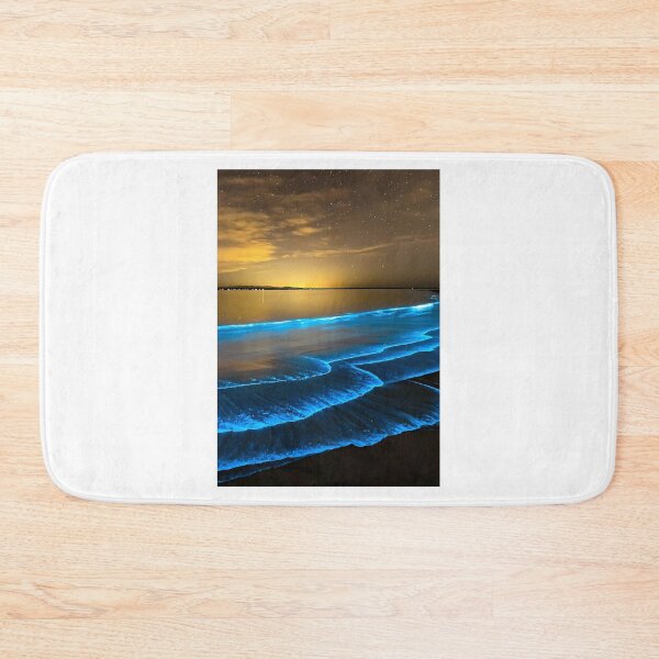 Item preview, Bioluminescent Plankton Ocean Waves  Jervis Bay Australia  Aussie designed and sold by wyli-eblow.