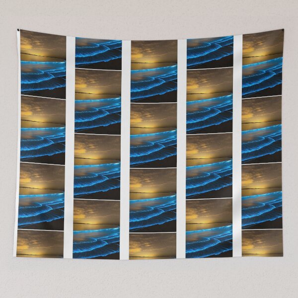 Item preview, Bioluminescent Plankton Ocean Waves  Jervis Bay Australia  Aussie designed and sold by wyli-eblow.