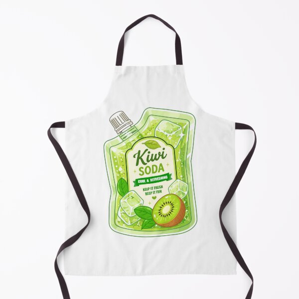 Item preview, Cute Kiwi Soda Clipart PNG designed and sold by KJackArtwork.
