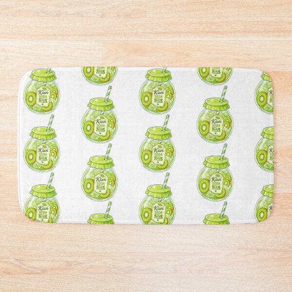 Item preview, Cute Kiwi Soda Clipart PNG designed and sold by KJackArtwork.