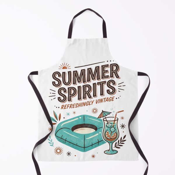 Item preview, Summer Spirits – Refreshingly Vintage Pool Float Design designed and sold by @SHINTOSARTSTORE.
