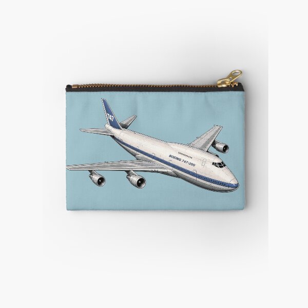 Item preview, Vintage Boeing 747 Airplane – Retro Aviation Art designed and sold by Cherry-Pick.
