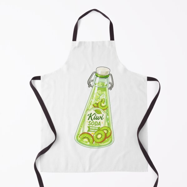 Item preview, Cute Kiwi Soda Clipart PNG designed and sold by KJackArtwork.
