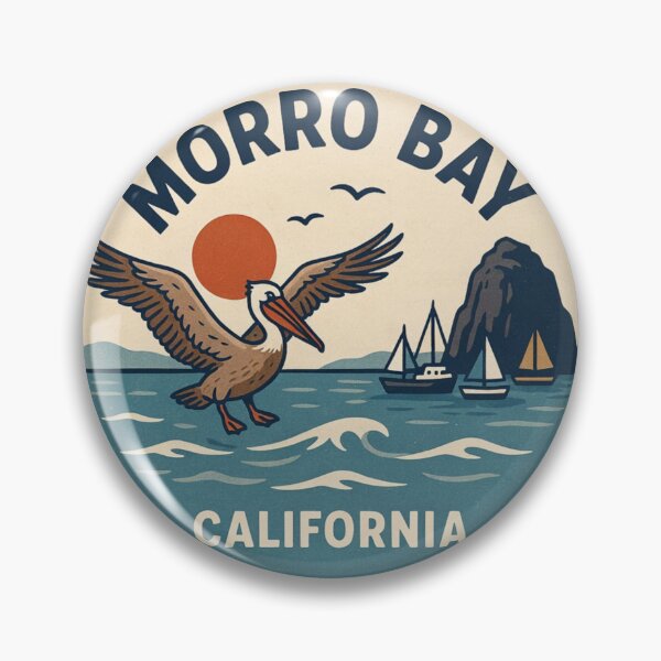 Item preview, Morro Bay California: Pelican Sunset designed and sold by CircinusStore.