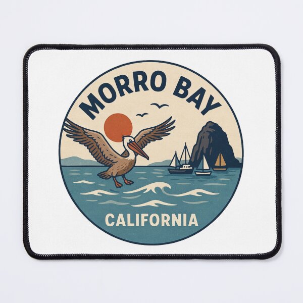 Item preview, Morro Bay California: Pelican Sunset designed and sold by CircinusStore.