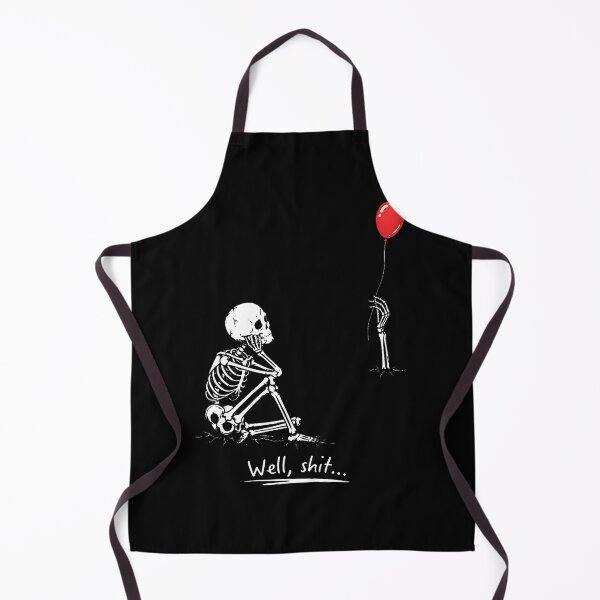 Item preview, Well Shit Skeleton Balloon Funny Halloween Meme designed and sold by Khescoiu.