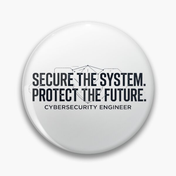 Item preview, Secure The System Protect The Future | Cybersecurity Engineer designed and sold by Amr Darwish Graphic designer.