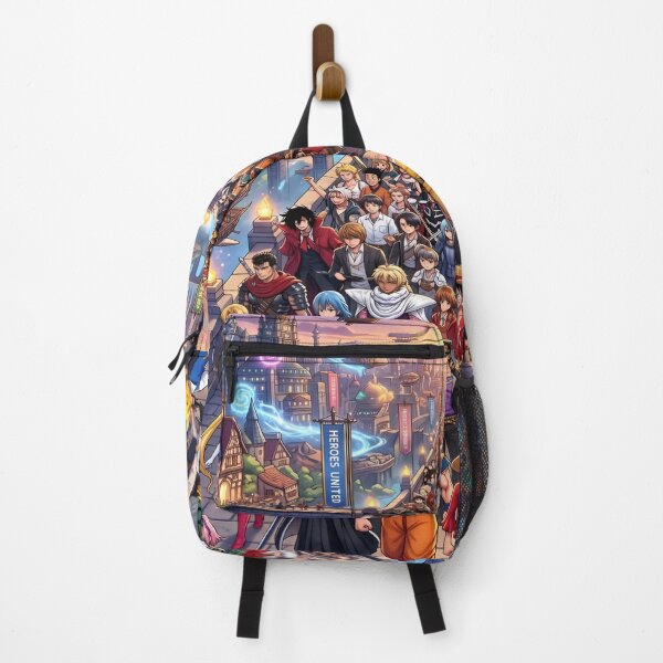 Item preview, Epic Journey of Legendary Heroes A Vibrant Alliance of Iconic Characters from Timeless Anime Worlds Uniting for an Adventure Beyond Imagination designed and sold by Matt_Smith.
