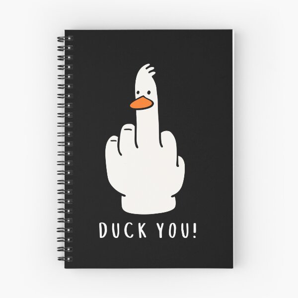 Item preview, Duck You Middle Finger Duck Meme | Funny Rude Goose Hand Art designed and sold by kuwagatamushi.