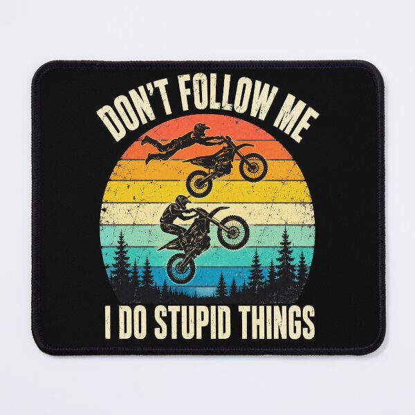 Item preview, Motocross Vintage Dirt Bike Stunt Rider Retro Sunset designed and sold by ROUX-ART.