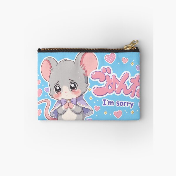 Item preview,  Chibi Fancy Rat Japanese 'I'm sorry' design cute kawaii designed and sold by Vintage Designs +.