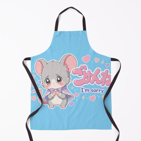 Item preview,  Chibi Fancy Rat Japanese 'I'm sorry' design cute kawaii designed and sold by Vintage Designs +.