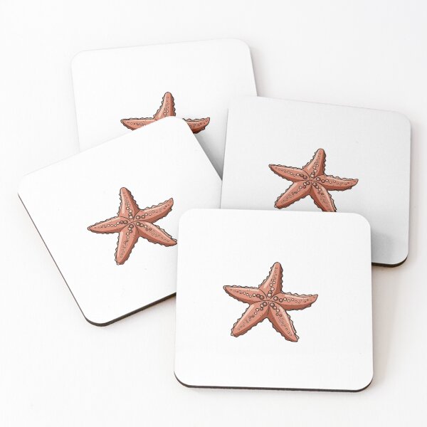 Item preview, Starfish Illustration Ocean retro Aesthetic designed and sold by WillowTreeStick.