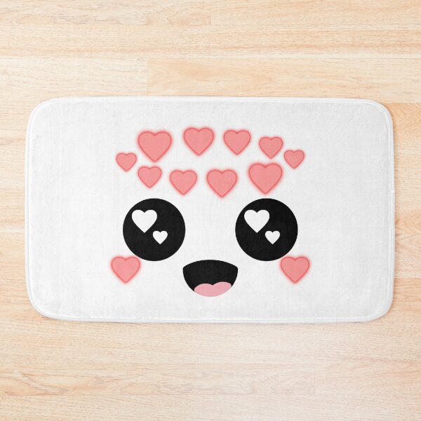 Item preview, Cute kawaii blushing smiling in love face designed and sold by BlushyPrint.
