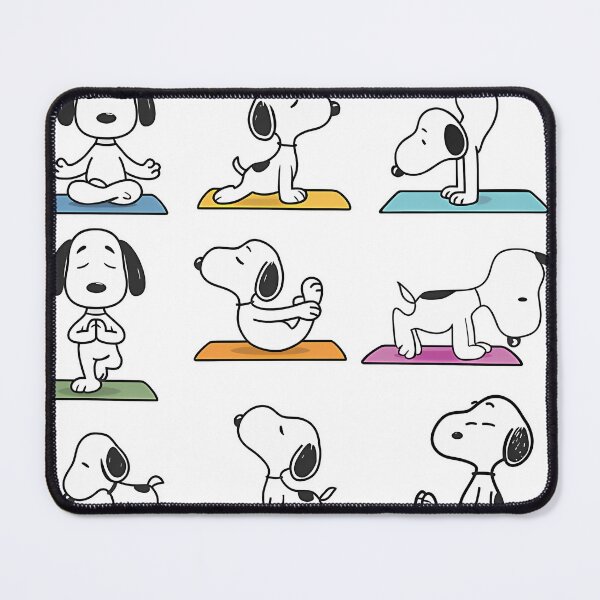 Item preview, Yoga Snoopy designed and sold by Im-an-otaku.