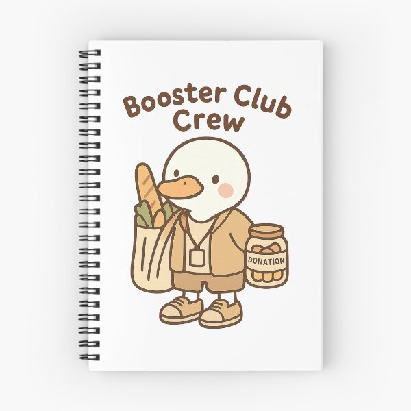 Item preview, Booster Club Crew Duck Fundraiser Badge designed and sold by Ainbowz-Artwork.