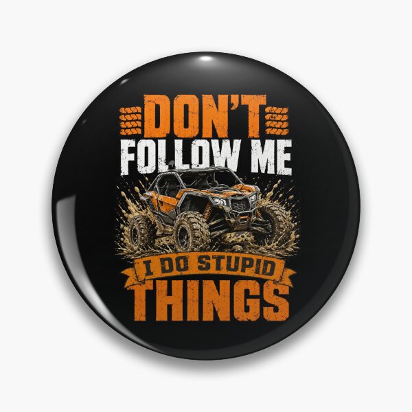Item preview, Off-Road - Don't Follow Me I Do Stupid Things 4x4 designed and sold by ROUX-ART.