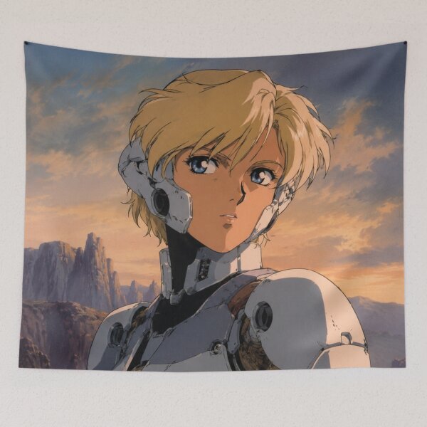 Item preview, 90s Anime Cyborg Mecha Girl designed and sold by bapupa.