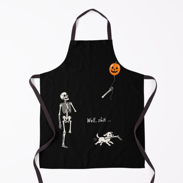 Item preview, Well Shit Skeleton Lost Balloon Pumpkin Dog Halloween designed and sold by Khescoiu.