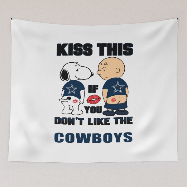 Item preview, Funny Football Kiss This Cowboys Style Fan Graphic Sports T-Shirt designed and sold by ZWITABLDIYA.