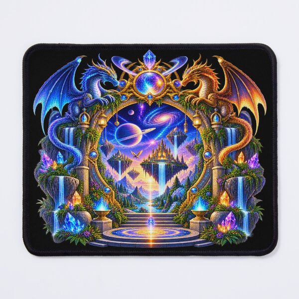 Item preview, Eternal Dragon Portal – Gate of Cosmic Realms designed and sold by TroviTutto.