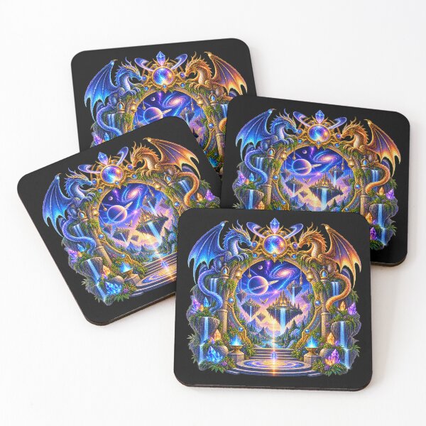 Item preview, Eternal Dragon Portal – Gate of Cosmic Realms designed and sold by TroviTutto.