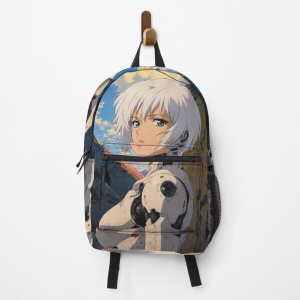 Item preview, 90s Anime White Mecha Girl designed and sold by bapupa.