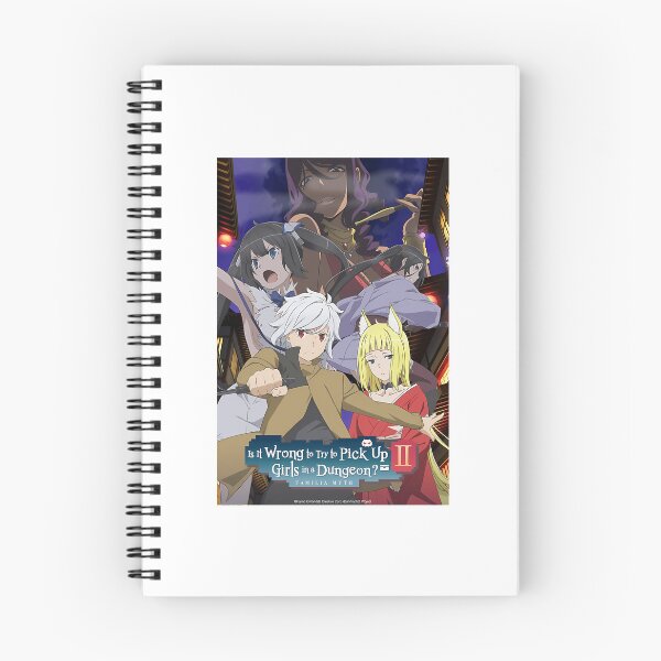 Item preview, Dungeon Ni Deai Wo Motomeru No Wa Machigatteiru Darou Ka Ii Is It Wrong To Try To Pick Up Girls In A Dungeon Ii designed and sold by truel-lingson.