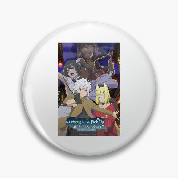 Item preview, Dungeon Ni Deai Wo Motomeru No Wa Machigatteiru Darou Ka Ii Is It Wrong To Try To Pick Up Girls In A Dungeon Ii designed and sold by truel-lingson.