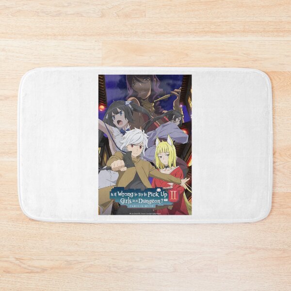 Item preview, Dungeon Ni Deai Wo Motomeru No Wa Machigatteiru Darou Ka Ii Is It Wrong To Try To Pick Up Girls In A Dungeon Ii designed and sold by truel-lingson.