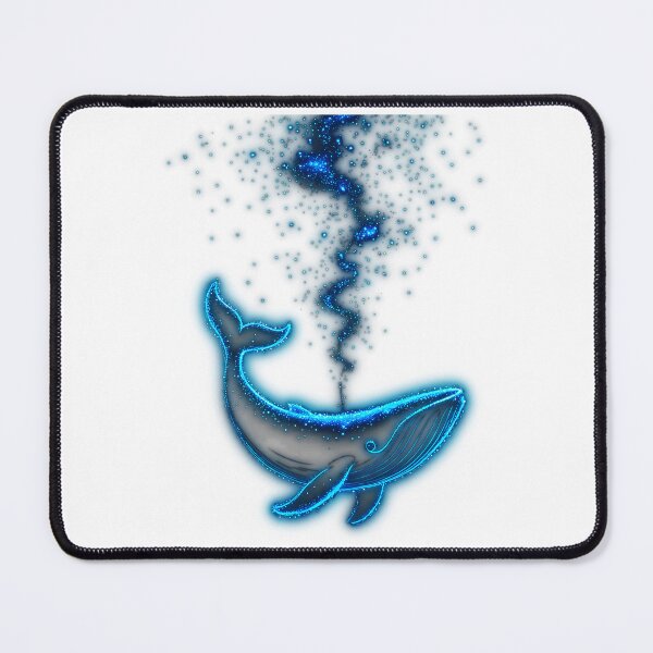Item preview, Cosmic Glow Whale designed and sold by wyli-eblow.
