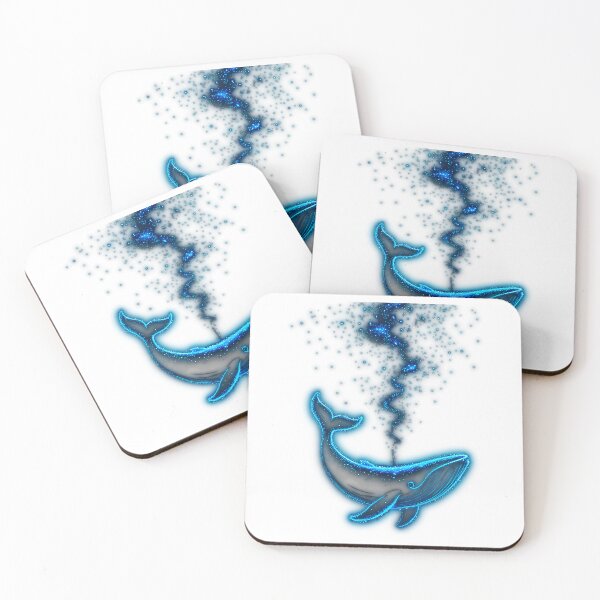 Item preview, Cosmic Glow Whale designed and sold by wyli-eblow.