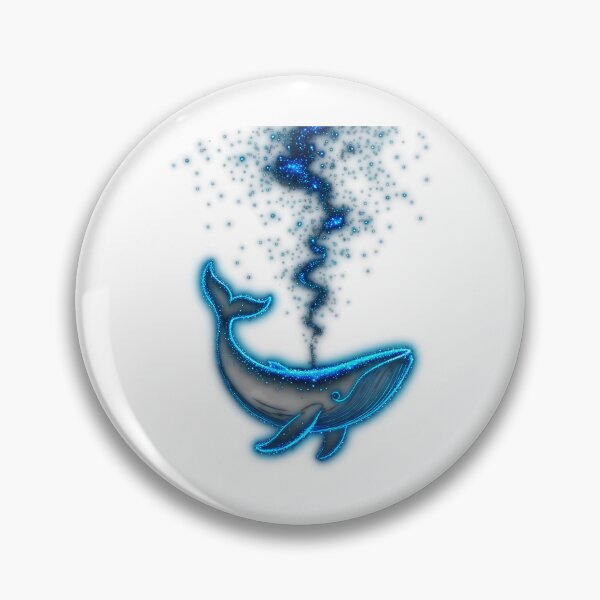 Item preview, Cosmic Glow Whale designed and sold by wyli-eblow.