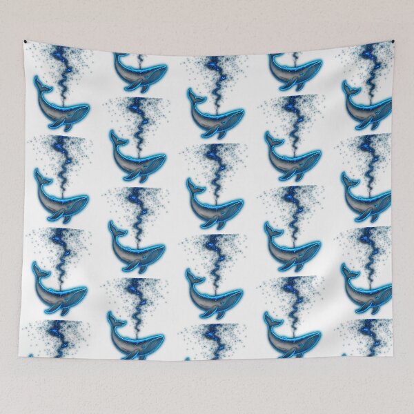 Item preview, Cosmic Glow Whale designed and sold by wyli-eblow.