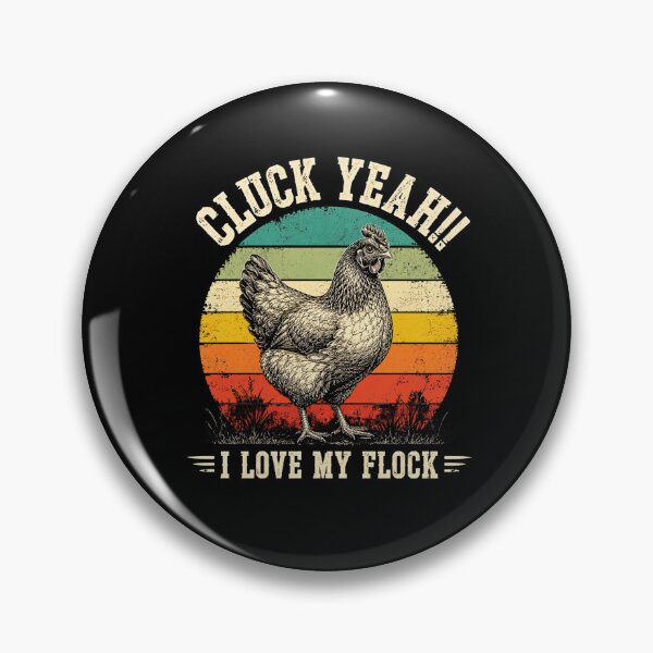 Item preview, Chicken Lover Vintage Farmhouse Cluck Yeah Rustic Graphic designed and sold by ROUX-ART.