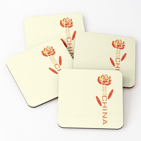 Item preview, People’s Republic of China Flag Rose Design designed and sold by AuntieShoe.
