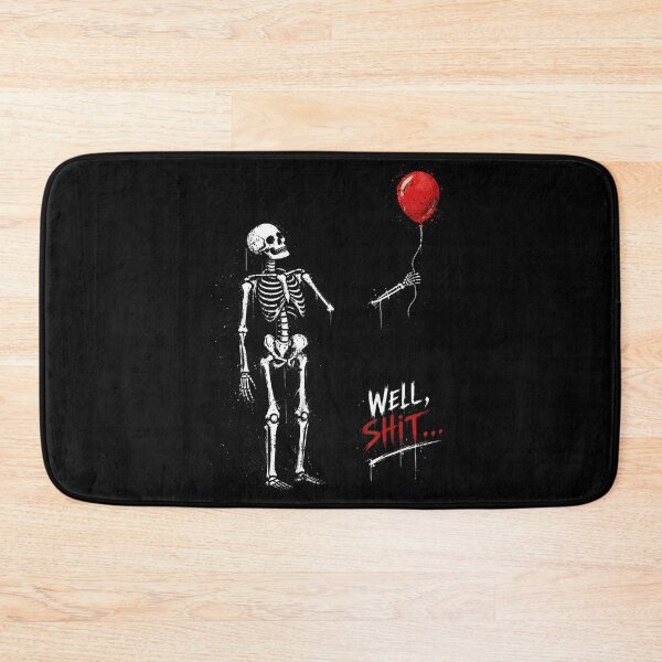 Item preview, Well Skeleton Holding Balloon Funny Halloween designed and sold by Khescoiu.