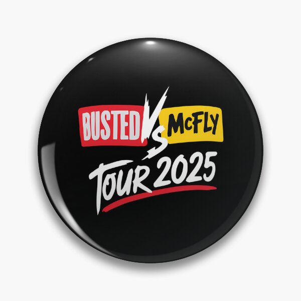 Item preview, Busted Vs Mcfly Tour 2025 designed and sold by kristinp-artrid.
