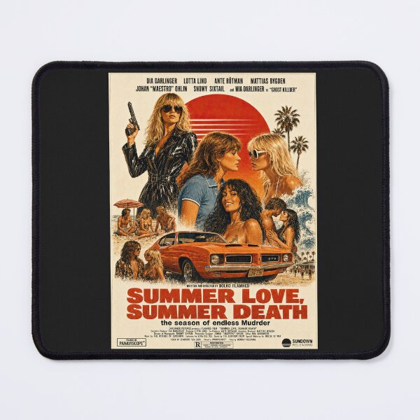 Item preview, Summer Love, Summer Death – Retro Beach Slasher designed and sold by obstinator.