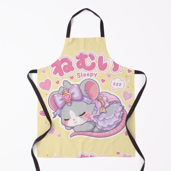 Item preview, Chibi Fancy Rat Japanese 'sleepy' design cute kawaii designed and sold by Vintage Designs +.
